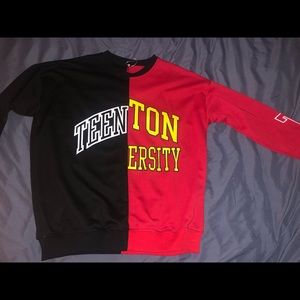 University half and half color